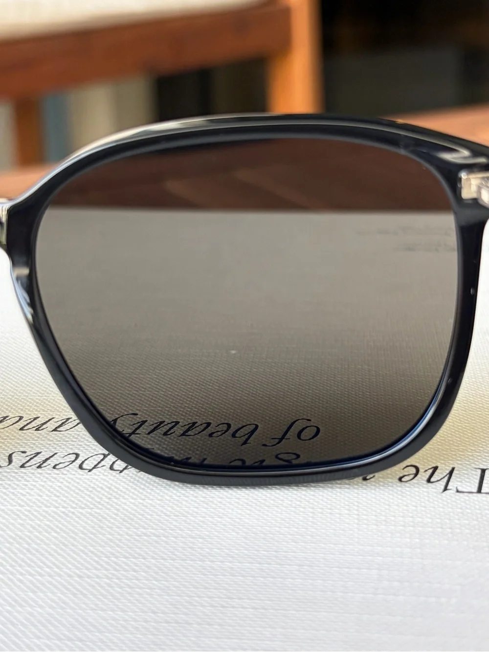 Saint Laurent SL37 001 Black Oversized Square Sunglasses 58mm
